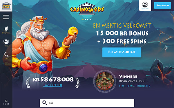 Casino Gods Norge
