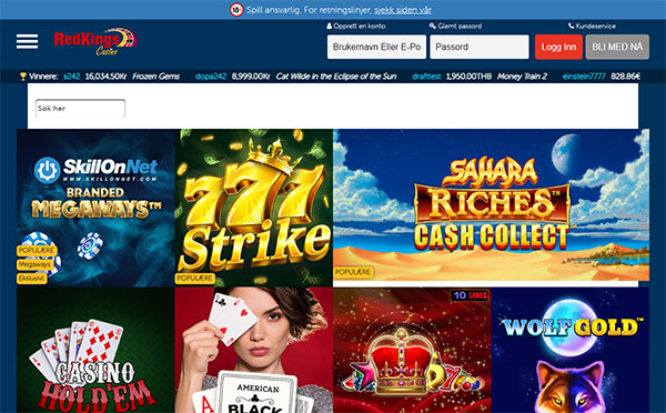 Casino RedKings Norge
