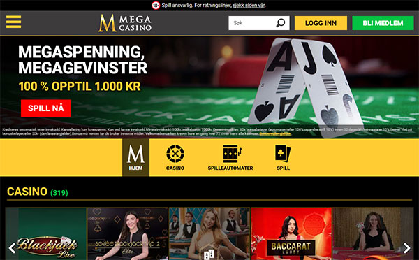 Mega Casino Norge