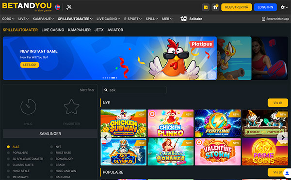 Betandyou Casino Norge