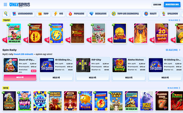 OnlySpins Casino Norge