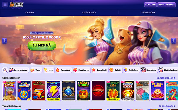 Spinbara Casino Norge