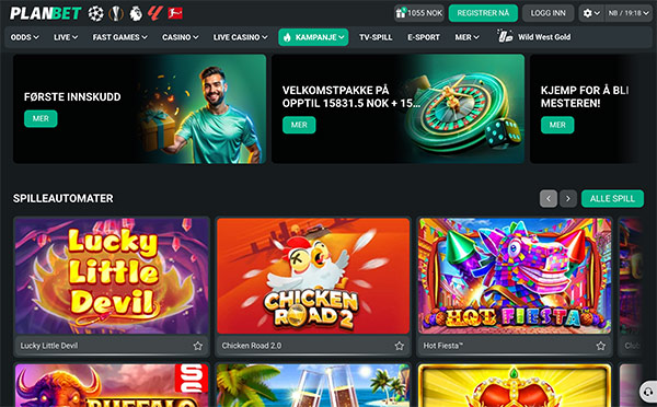 Planbet Casino Norge